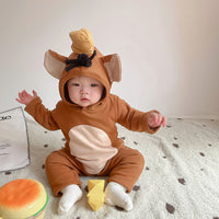 Load image into Gallery viewer, Baby Unisex Color-blocking Cartoon Jumpsuits Wholesale 220922472

