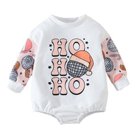 Load image into Gallery viewer, Baby Unisex Color-blocking Christmas Rompers Wholesale 220922510
