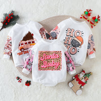 Load image into Gallery viewer, Baby Unisex Color-blocking Christmas Rompers Wholesale 220922510
