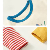 Load image into Gallery viewer, Baby Kid Boys Color-blocking Cartoon Print Tops Wholesale 22092257
