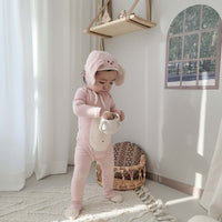 Load image into Gallery viewer, 3 Pieces Set Baby Unisex Dinosaur Animals Cartoon Print Rompers And Pants And Hats Wholesale 220922575
