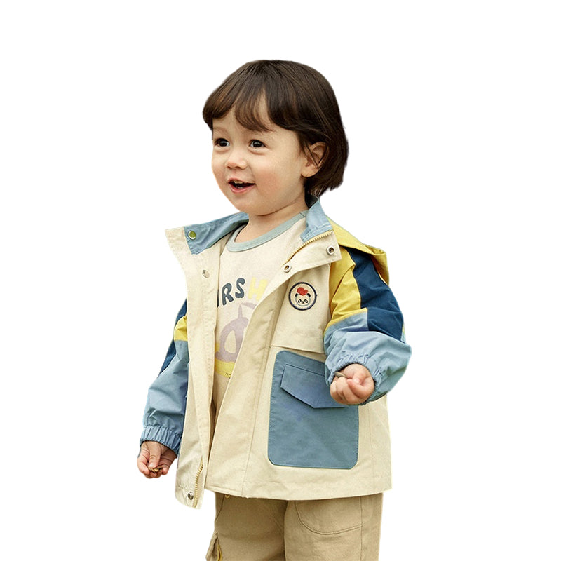 Baby Kid Unisex Color-blocking Jackets Outwears Wholesale 22092259