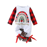 Load image into Gallery viewer, Baby Unisex Letters Cartoon Print Christmas Jumpsuits Wholesale 220922622
