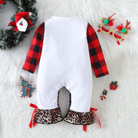 Load image into Gallery viewer, Baby Unisex Letters Cartoon Print Christmas Jumpsuits Wholesale 220922622
