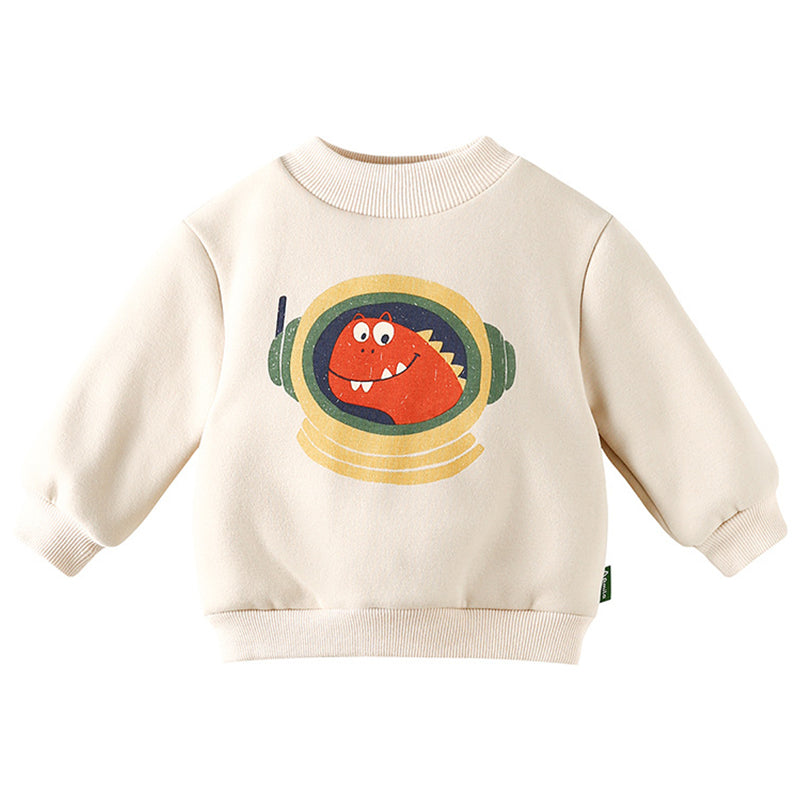 Baby Kid Unisex Cartoon Print Hoodies Swearshirts Wholesale 220922672