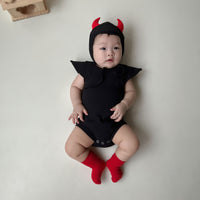 Load image into Gallery viewer, Baby Unisex Solid Color Cartoon Halloween Rompers Wholesale 220922680
