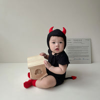 Load image into Gallery viewer, Baby Unisex Solid Color Cartoon Halloween Rompers Wholesale 220922680
