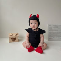 Load image into Gallery viewer, Baby Unisex Solid Color Cartoon Halloween Rompers Wholesale 220922680
