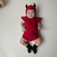 Load image into Gallery viewer, Baby Unisex Solid Color Cartoon Halloween Rompers Wholesale 220922680
