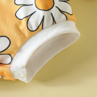 Load image into Gallery viewer, Baby Girls Flower Print Rompers Wholesale 220922701
