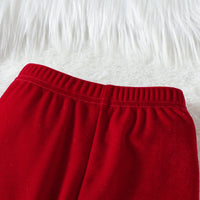 Load image into Gallery viewer, 2 Pieces Set Baby Girls Love heart Embroidered Rompers And Solid Color Pants Wholesale 220922715
