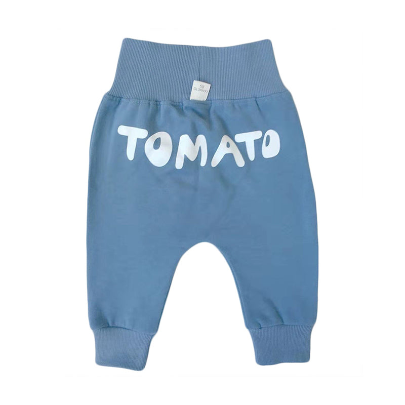 Baby Boys Solid Color Letters Pants Wholesale 22092405