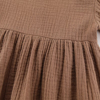 Load image into Gallery viewer, Baby Kid Girls Solid Color Dresses Wholesale 22092413
