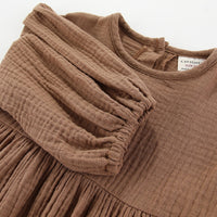 Load image into Gallery viewer, Baby Kid Girls Solid Color Dresses Wholesale 22092413
