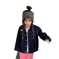 Load image into Gallery viewer, Baby Kid Girls Solid Color Jackets Outwears Wholesale 220924190
