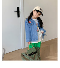 Load image into Gallery viewer, Baby Kid Girls Solid Color Jackets Outwears Wholesale 220924190

