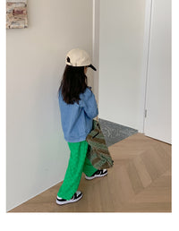 Load image into Gallery viewer, Baby Kid Girls Solid Color Jackets Outwears Wholesale 220924190
