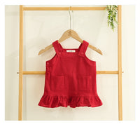 Load image into Gallery viewer, Baby Kid Girls Solid Color Dresses Wholesale 22092424
