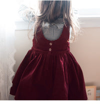 Load image into Gallery viewer, Baby Kid Girls Solid Color Dresses Wholesale 220924245

