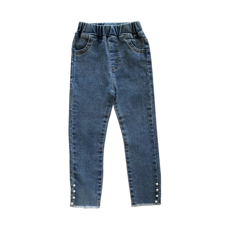 Baby Kid Girls Solid Color Pants Jeans Wholesale 220924356