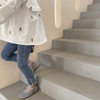 Load image into Gallery viewer, Baby Kid Girls Solid Color Pants Jeans Wholesale 220924356
