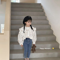 Load image into Gallery viewer, Baby Kid Girls Solid Color Pants Jeans Wholesale 220924356
