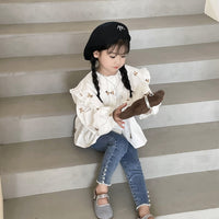 Load image into Gallery viewer, Baby Kid Girls Solid Color Pants Jeans Wholesale 220924356
