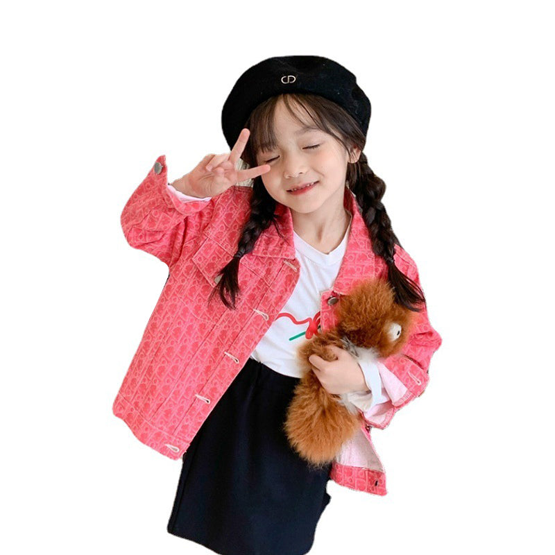 Baby Kid Girls Solid Color Jackets Outwears Wholesale 220924472