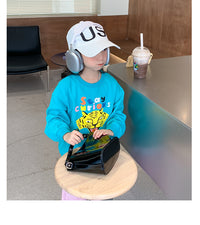 Load image into Gallery viewer, Baby Kid Girls Letters Cartoon Print Hoodies Swearshirts Wholesale 220924482
