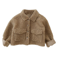 Load image into Gallery viewer, Baby Kid Girls Solid Color Jackets Outwears Wholesale 220924508
