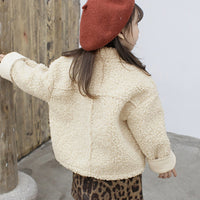 Load image into Gallery viewer, Baby Kid Girls Solid Color Jackets Outwears Wholesale 220924508
