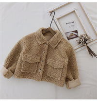 Load image into Gallery viewer, Baby Kid Girls Solid Color Jackets Outwears Wholesale 220924508
