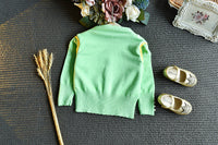 Load image into Gallery viewer, 2 Pieces Set Baby Kid Girls Letters Crochet Cardigan And Solid Color Skirts Wholesale 22092702
