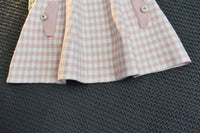 Load image into Gallery viewer, 2 Pieces Set Baby Kid Girls Houndstooth Cardigan And Skirts Wholesale 22092710
