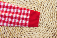 Load image into Gallery viewer, 2 Pieces Set Baby Kid Girls Houndstooth Cardigan And Skirts Wholesale 22092710
