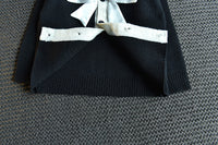 Load image into Gallery viewer, 2 Pieces Set Baby Kid Girls Bow Cardigan And Solid Color Skirts Wholesale 22092715
