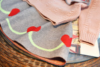 Load image into Gallery viewer, 2 Pieces Set Baby Kid Girls Valentine&#39;s Day Love heart Crochet Sweaters And Skirts Wholesale 220927200
