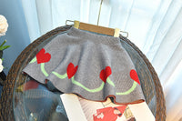 Load image into Gallery viewer, 2 Pieces Set Baby Kid Girls Valentine&#39;s Day Love heart Crochet Sweaters And Skirts Wholesale 220927200
