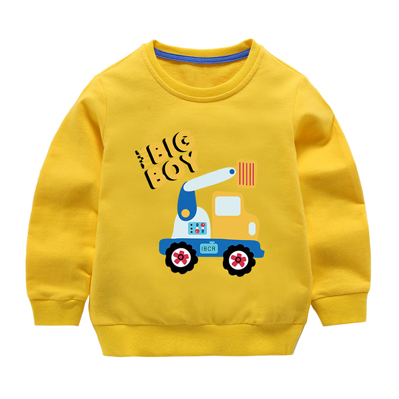 Baby Kid Big Kid Unisex Letters Car Hoodies Swearshirts Wholesale 220927211