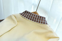 Load image into Gallery viewer, 2 Pieces Set Baby Kid Girls Color-blocking Checked Cardigan And Skirts Wholesale 220927225
