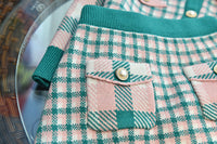 Load image into Gallery viewer, 2 Pieces Set Baby Kid Girls Checked Crochet Cardigan And Skirts Wholesale 220927242
