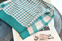 Load image into Gallery viewer, 2 Pieces Set Baby Kid Girls Checked Crochet Cardigan And Skirts Wholesale 220927242
