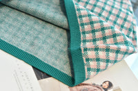 Load image into Gallery viewer, 2 Pieces Set Baby Kid Girls Checked Crochet Cardigan And Skirts Wholesale 220927242
