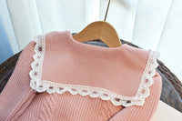 Load image into Gallery viewer, 2 Pieces Set Baby Kid Girls Lace Embroidered Cardigan And Solid Color Skirts Wholesale 220927243
