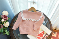 Load image into Gallery viewer, 2 Pieces Set Baby Kid Girls Lace Embroidered Cardigan And Solid Color Skirts Wholesale 220927243
