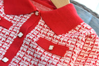 Load image into Gallery viewer, 2 Pieces Set Baby Kid Girls Checked Cardigan And Solid Color Dresses Wholesale 220927269
