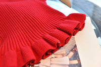 Load image into Gallery viewer, 2 Pieces Set Baby Kid Girls Checked Cardigan And Solid Color Dresses Wholesale 220927269
