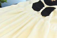 Load image into Gallery viewer, Baby Kid Girls Color-blocking Bow Crochet Dresses Wholesale 220927278
