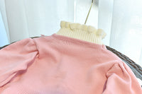 Load image into Gallery viewer, Baby Kid Girls Color-blocking Bow Crochet Dresses Wholesale 220927278
