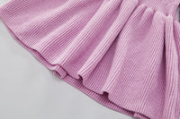 Load image into Gallery viewer, Baby Kid Girls Color-blocking Crochet Dresses Wholesale 220927285
